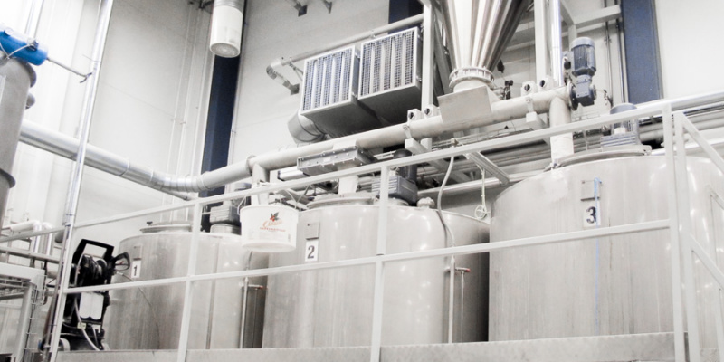 sour dough tanks for rye sour dough