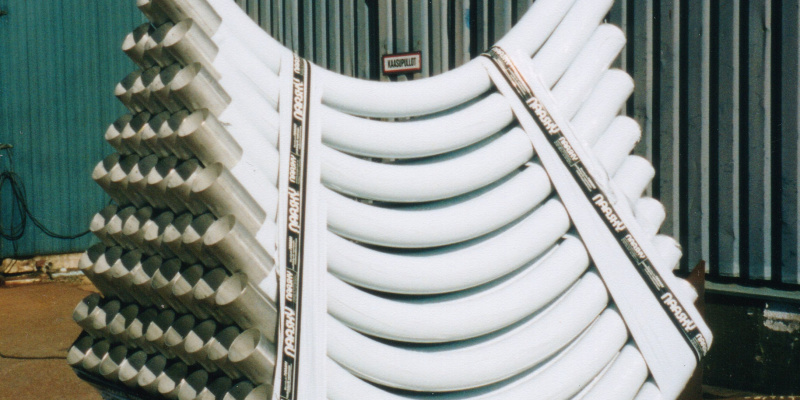 gentle radius pipe bends