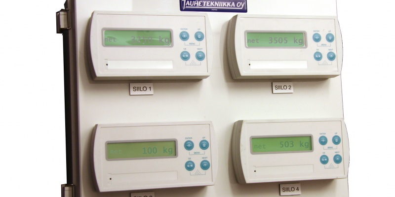 The control center for silo weighing