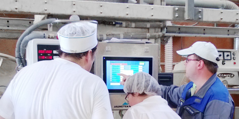 Modernisation of 2E dosing system's PLC control and operator screens. Verainen Bakery