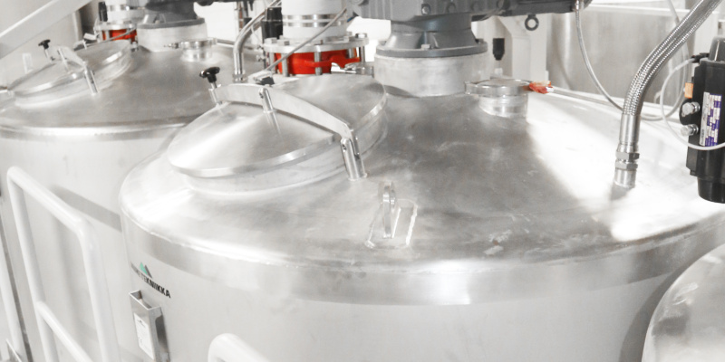 Sour dough tanks for rye sour dough